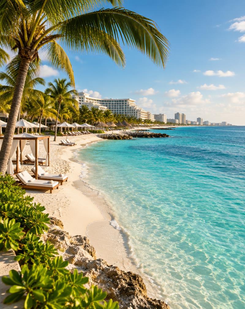Vista de Cancún